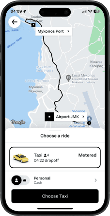 Aegean Taxi: Greek Taxi App