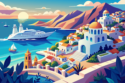 Schedule your ride to Santorini Port for now or later