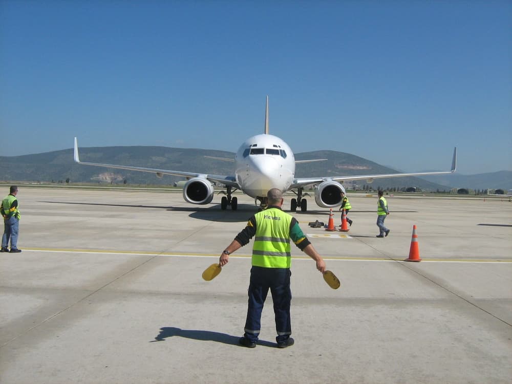 A scenic view of Bodrum Airport