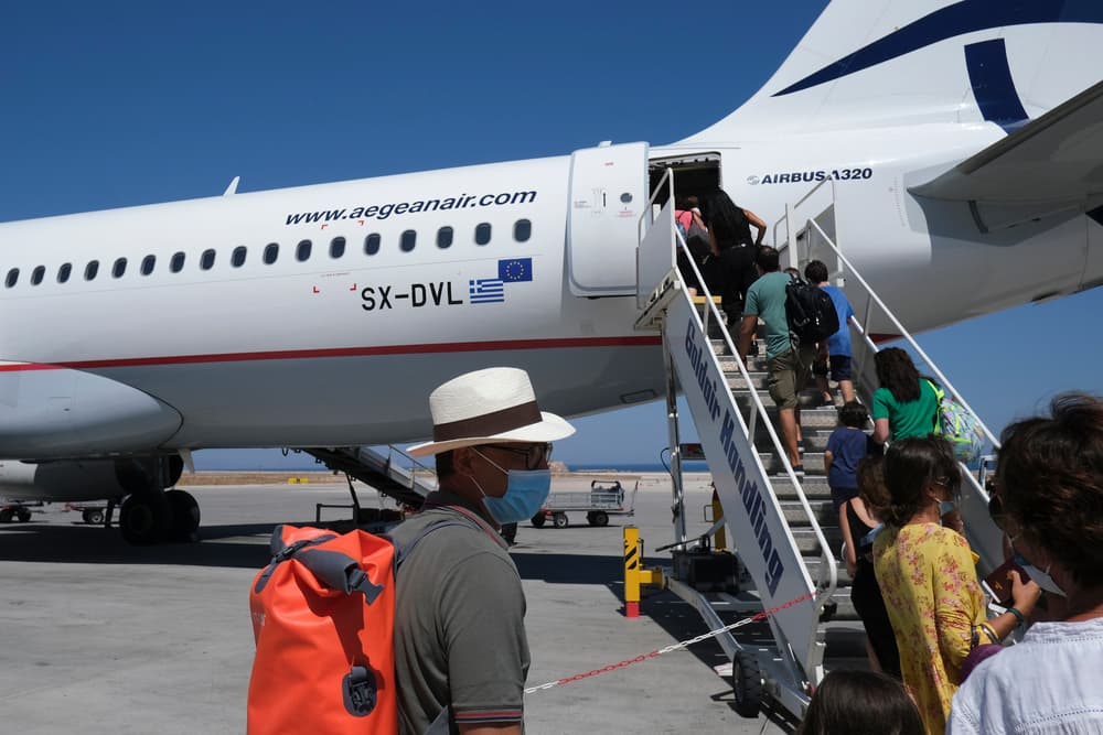 A scenic view of Lefkada Airport