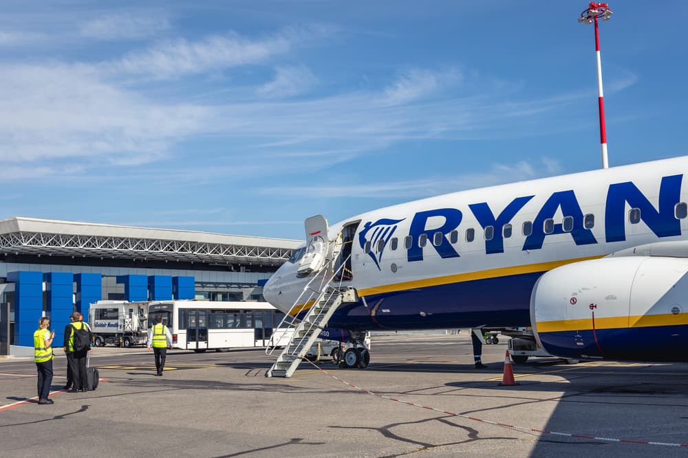 A scenic view of Milos Airport