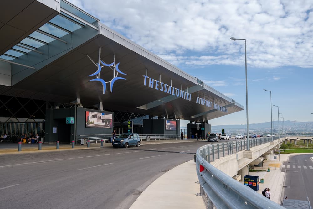 A scenic view of Thessaloniki Airport