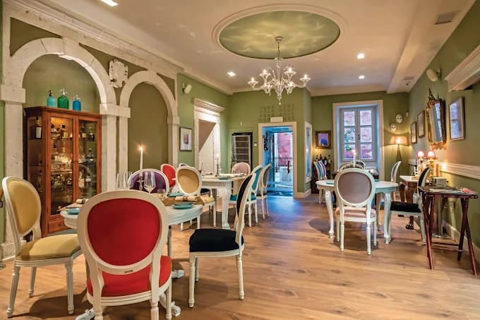 The incredibly romantic and historic square setting of The Venetian Well in Corfu's Old Town.